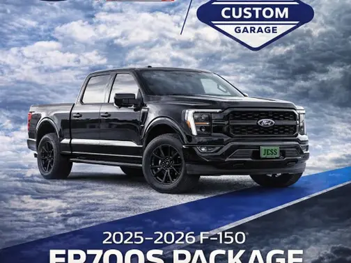Agate Black Metallic 2025 Ford F-150 Lariat®