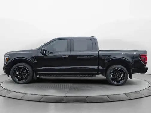 Agate Black Metallic 2025 Ford F-150 Lariat®