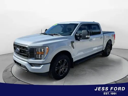 Space White Metallic 2022 Ford F-150 XLT