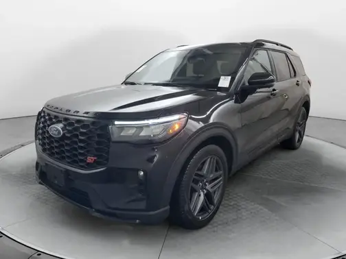 Agate Black Metallic 2025 Ford Explorer ST