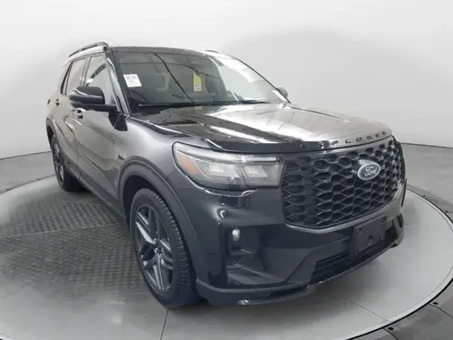 Agate Black Metallic 2025 Ford Explorer ST