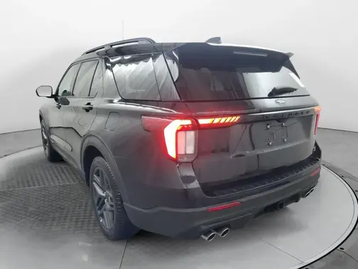 Agate Black Metallic 2025 Ford Explorer ST