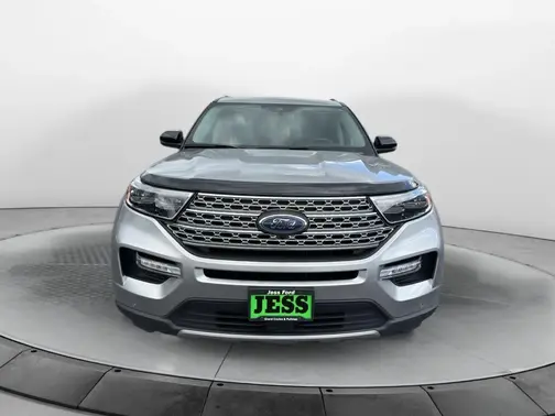 Iconic Silver Metallic 2024 Ford Explorer Limited