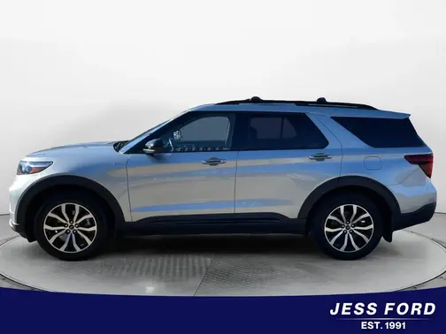 Iconic Silver Metallic 2023 Ford Explorer ST-Line