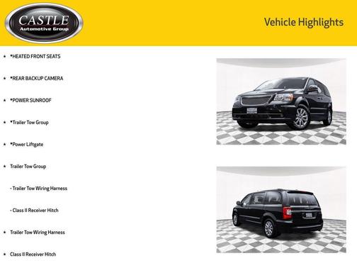 2016 Chrysler Town & Country Limited Platinum
