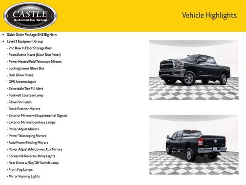 2024 RAM 2500 Big Horn Crew Cab 4x4 6'4' Box