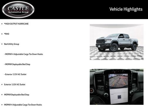 2026 RAM 1500 RHO Crew Cab 4x4 5'7' Box