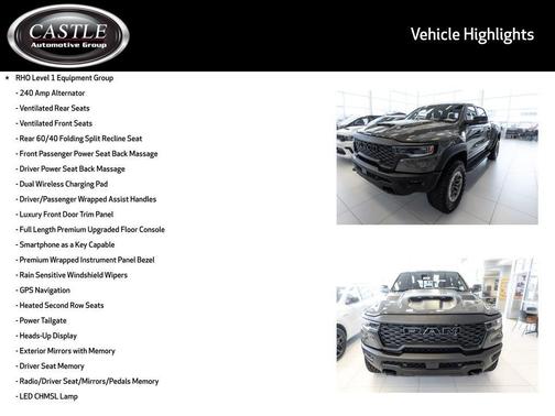 2026 RAM 1500 RHO Crew Cab 4x4 5'7' Box