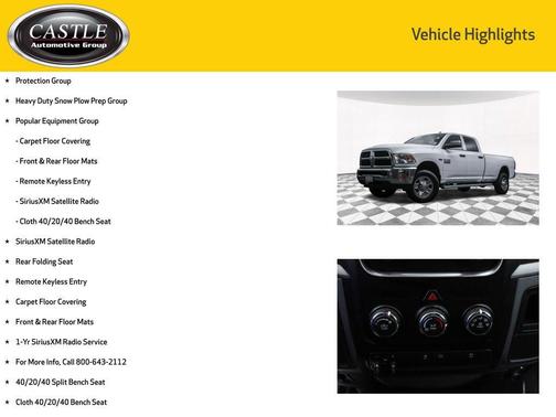 2015 RAM 2500 Tradesman