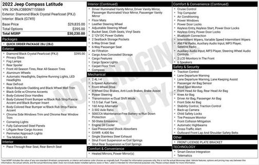 2022 Jeep Compass Latitude