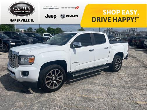 Summit White 2017 GMC Canyon Denali