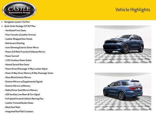 Frostbite Pearlcoat 2024 Dodge Durango R/T Plus AWD