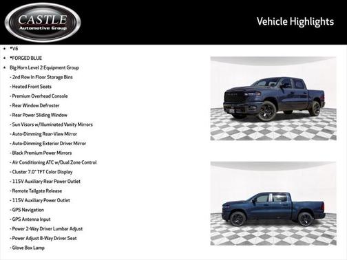 2025 RAM 1500 Big Horn/Lone Star