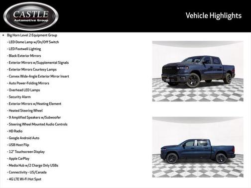 2025 RAM 1500 Big Horn/Lone Star