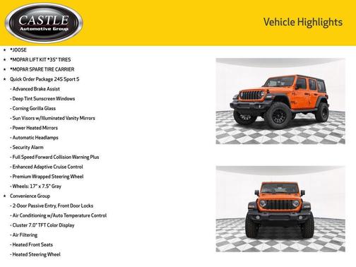2025 Jeep Wrangler Sport S