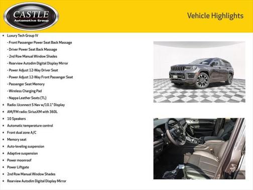 2025 Jeep Grand Cherokee L Overland