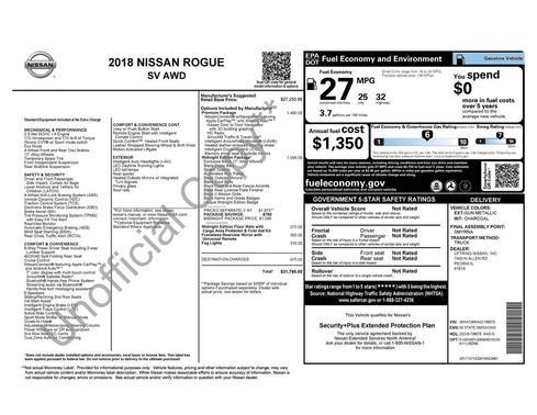 2018 Nissan Rogue SV