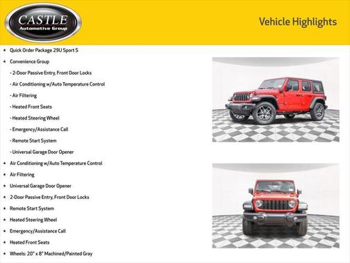 2025 Jeep Wrangler 4xe Sport S