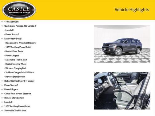 2025 Jeep Grand Cherokee L Laredo
