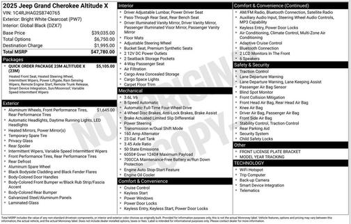 2025 Jeep Grand Cherokee Altitude