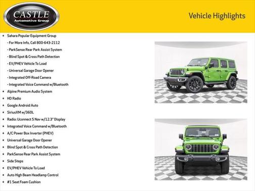 2025 Jeep Wrangler 4xe Sahara