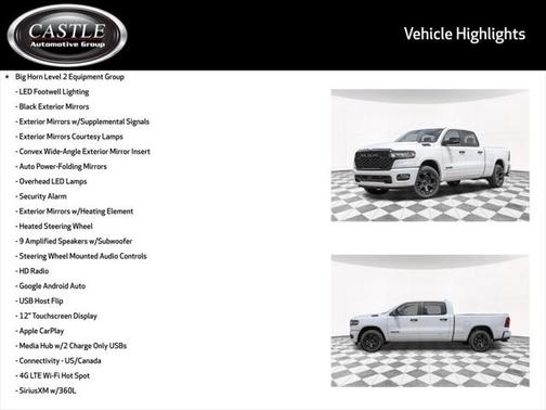 2025 RAM 1500 Big Horn/Lone Star