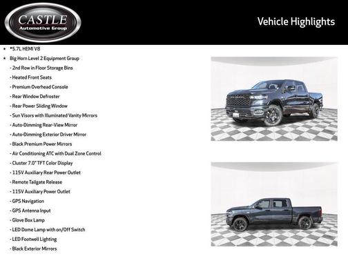 2026 RAM 1500 Big Horn/Lone Star