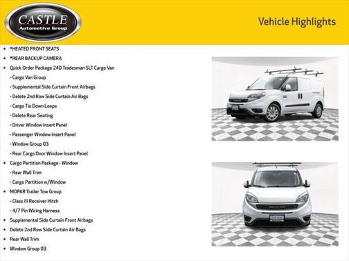 2021 RAM ProMaster City Tradesman