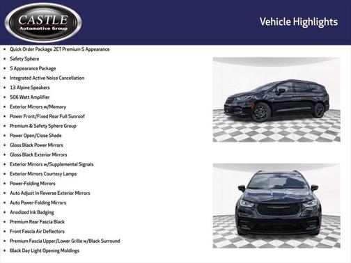2025 Chrysler Pacifica Hybrid Premium S Appearance Pkg
