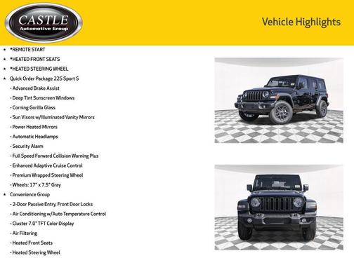 2025 Jeep Wrangler Sport S