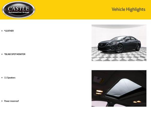 2015 Mazda Mazda6 i Grand Touring