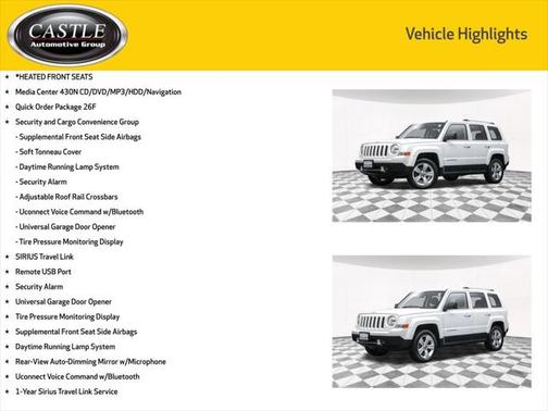 2011 Jeep Patriot Latitude X