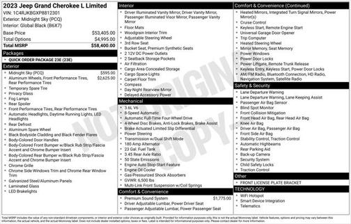 2023 Jeep Grand Cherokee L Limited