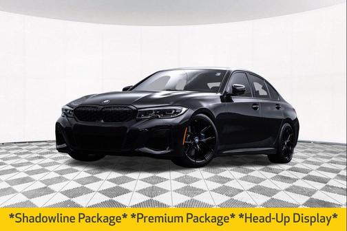 Black Sapphire Metallic 2021 BMW M340 M340i xDrive Sedan