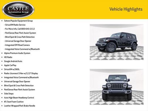 2025 Jeep Wrangler 4-Door Sahara 4x4