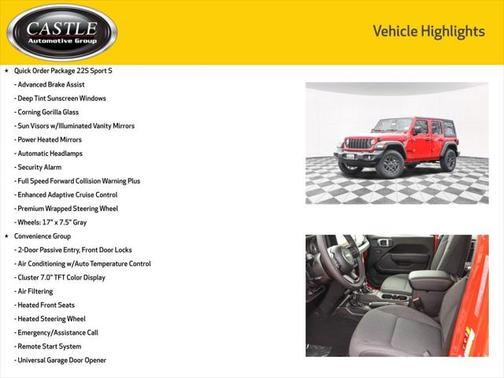 2025 Jeep Wrangler Sport S