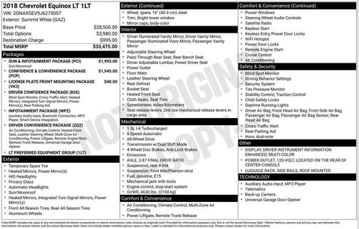 2018 Chevrolet Equinox LT