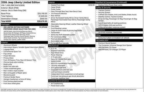 2006 Jeep Liberty Limited