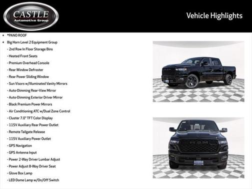 2025 RAM 1500 Big Horn/Lone Star