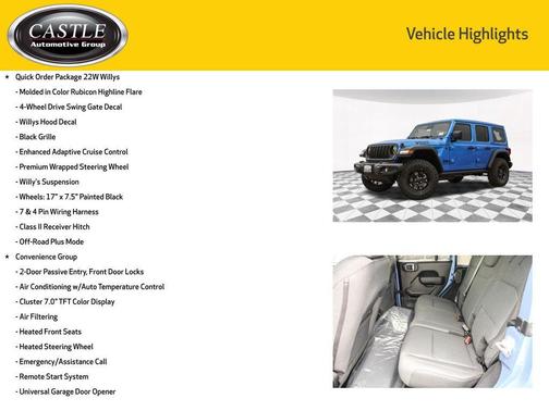 2026 Jeep Wrangler Willys