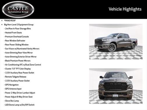 2025 RAM 1500 Big Horn/Lone Star