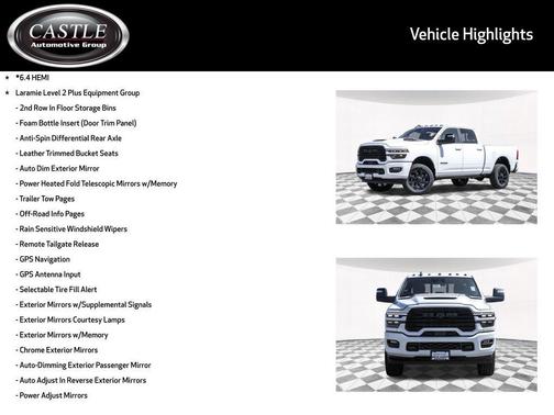 2025 RAM 2500 Laramie Crew Cab 4x4 6'4' Box