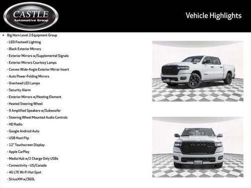 2025 RAM 1500 Big Horn/Lone Star