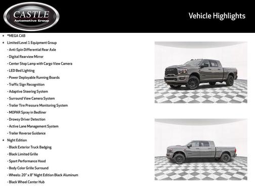 2026 RAM 2500 Limited Mega Cab 4x4 6'4' Box