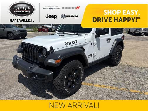Bright White Clearcoat 2022 Jeep Wrangler Willys