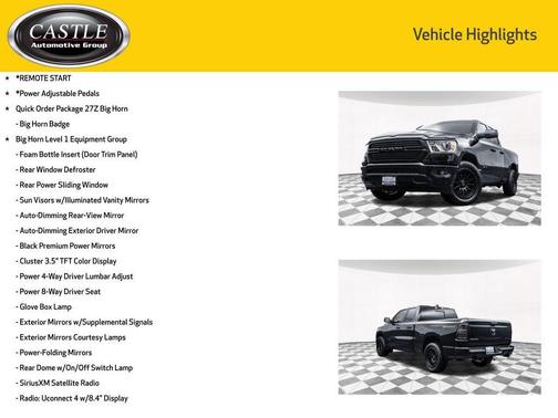 2021 RAM 1500 Big Horn/Lone Star