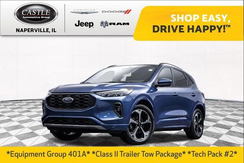Atlas Blue Metallic 2023 Ford Escape ST-Line Select