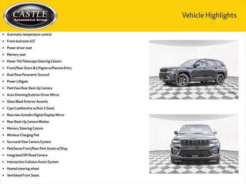 2025 Jeep Grand Cherokee Limited X