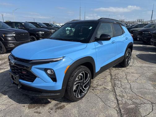 Fountain Blue 2024 Chevrolet Trailblazer RS