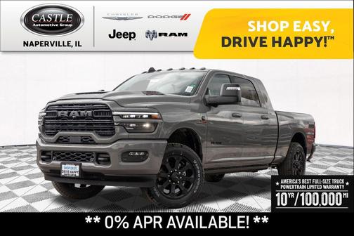 Ceramic Gray Clearcoat 2026 RAM 2500 Laramie Mega Cab 4x4 6'4' Box